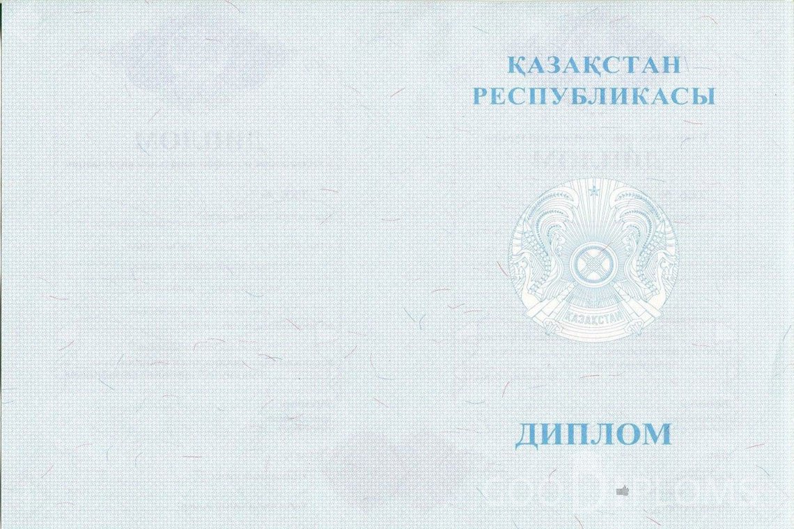 Казахский диплом магистра - Обратная сторона- Пинск